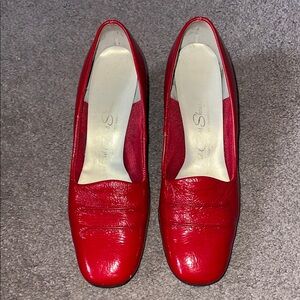 Vintage Red Women's Heels